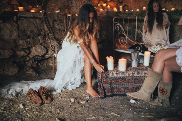 Beautiful boho bridal inspiration| onefabday.com