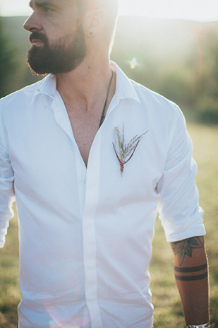 Boho groom | Beautiful boho bridal inspiration| onefabday.com