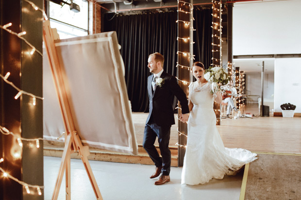 Matt and Adele's Industrial Chic Wedding at Bristol Paintworks by Boy Called Ben Photography| onefabday.com