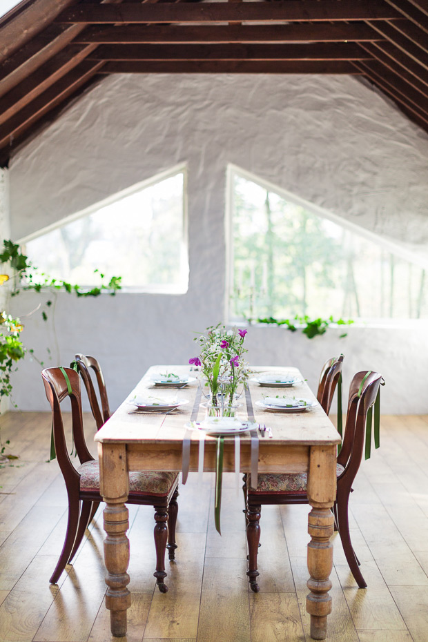 Irish Spring Wedding Inspiration at the Old Deanery | Gowns by Sarah Foy | Photography by Butterfly Photography  | onefabday.com