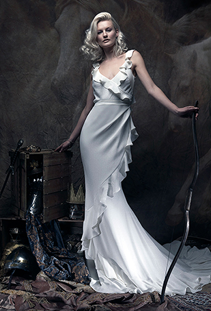 Clinton Lotter Carly Wedding Dress | onefabday.com