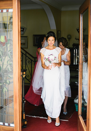 Susan and Colm's beautiful at-home marquee wedding by Darek Novak | onefabday.com