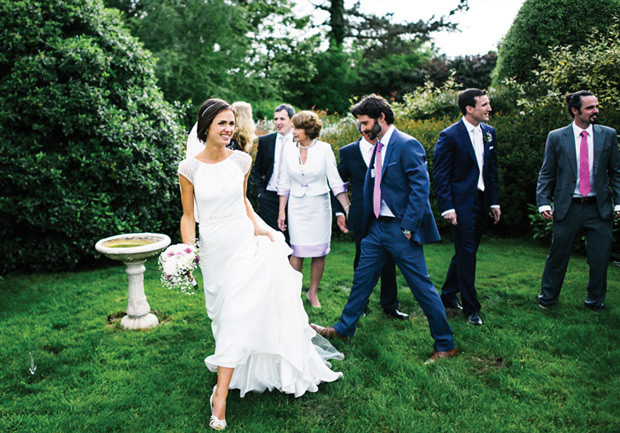 Susan and Colm's beautiful at-home marquee wedding by Darek Novak | onefabday.com