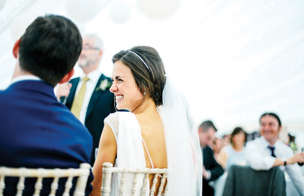 Susan and Colm's beautiful at-home marquee wedding by Darek Novak | onefabday.com