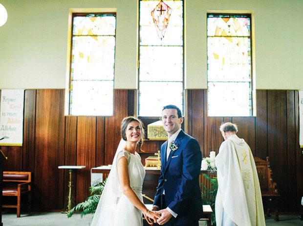 Susan and Colm's beautiful at-home marquee wedding by Darek Novak | onefabday.com