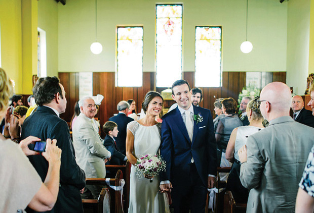 Susan and Colm's beautiful at-home marquee wedding by Darek Novak | onefabday.com