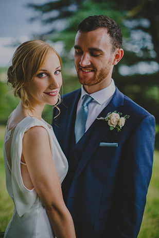 Olly and Annie's pretty summer wedding by Gather and Tides | onefabday.com