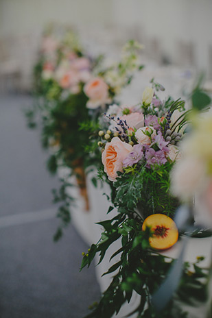 Olly and Annie's pretty summer wedding by Gather and Tides | onefabday.com