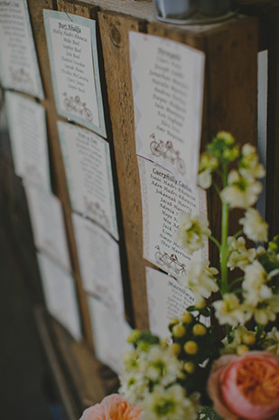 Olly and Annie's pretty summer wedding by Gather and Tides | onefabday.com