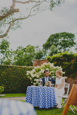 Olly and Annie's pretty summer wedding by Gather and Tides | onefabday.com