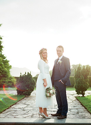 Liam and Brenda's pretty summer wedding by Inspired by Love | onefabday.com