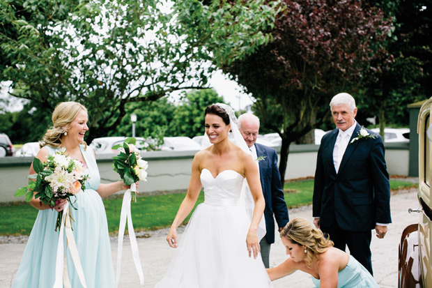 Sarah and Michael's Elegant Castle Durrow Wedding by Larry McMahon | onefabday.com