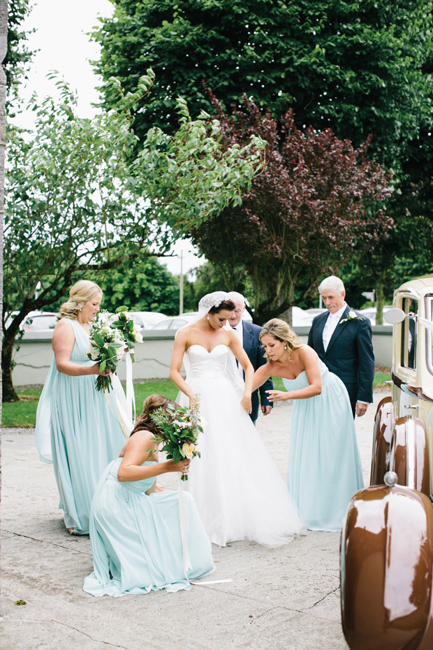 Sarah and Michael's Elegant Castle Durrow Wedding by Larry McMahon | onefabday.com