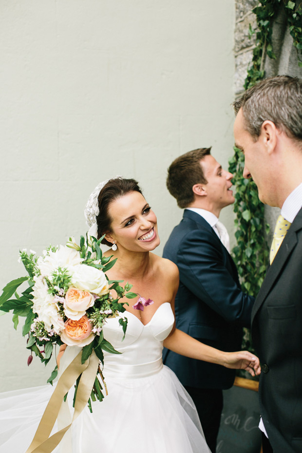 Sarah and Michael's Elegant Castle Durrow Wedding by Larry McMahon | onefabday.com