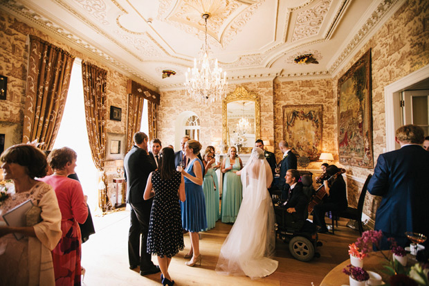 Sarah and Michael's Elegant Castle Durrow Wedding by Larry McMahon | onefabday.com