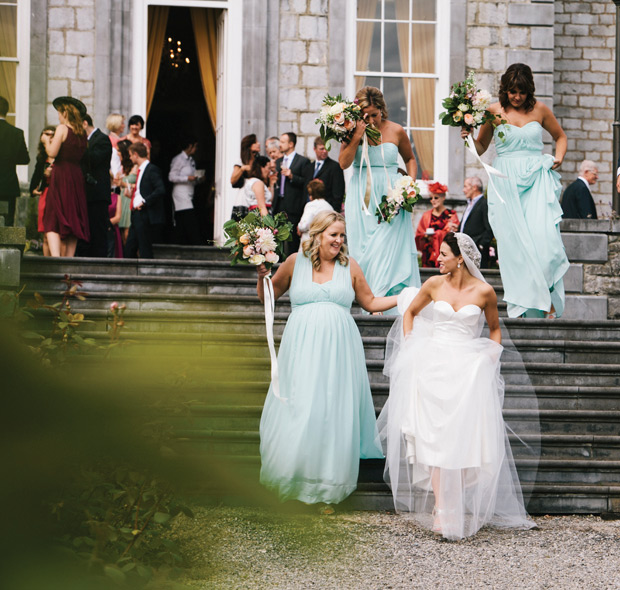 Sarah and Michael's Elegant Castle Durrow Wedding by Larry McMahon | onefabday.com