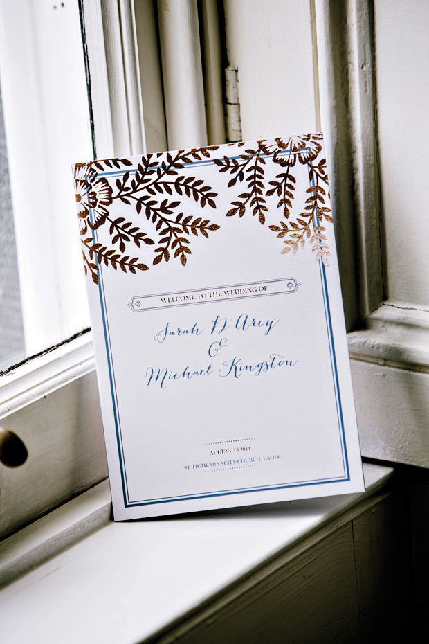 Sarah and Michael's Elegant Castle Durrow Wedding by Larry McMahon | onefabday.com