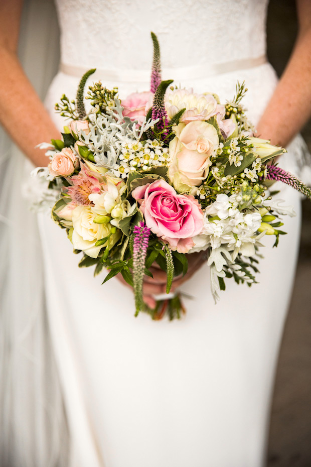 pretty bridal bouquet | Arlene and Richard's Love is the Best Medicine inspired wedding by MOS Photography | onefabday.com