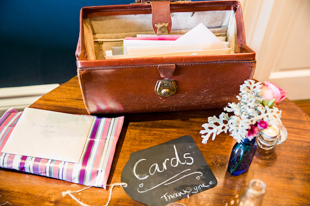 Dr's bag for cards | Arlene and Richard's Love is the Drug inspired wedding by MOS Photography | onefabday.com