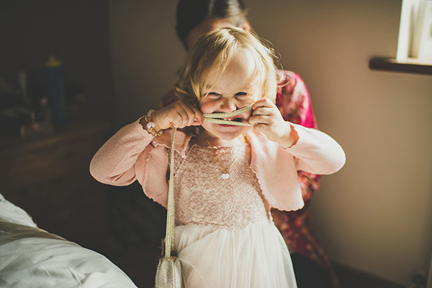 Elaine and Kenny's pretty pastel pub wedding by Paula Gillespie | onefabday.com