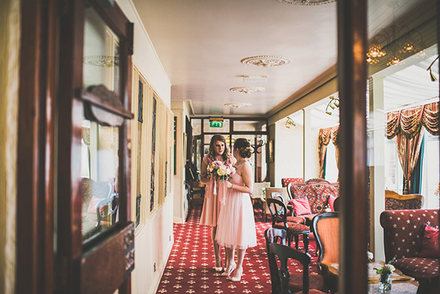 Elaine and Kenny's pretty pastel pub wedding by Paula Gillespie | onefabday.com