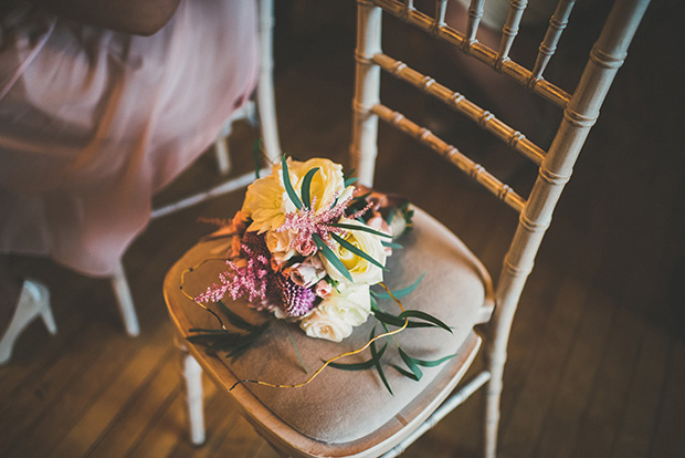 Elaine and Kenny's pretty pastel pub wedding by Paula Gillespie | onefabday.com