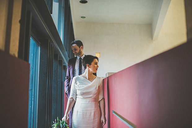 Laura and Stephen's Art Museum Wedding by Paula Gillespie | onefabday.com