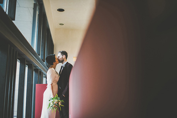 Laura and Stephen's Art Museum Wedding by Paula Gillespie | onefabday.com