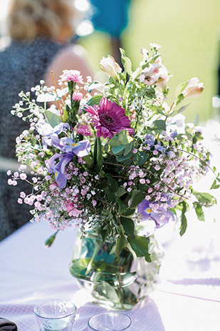 Will and Mary-Kate's Chic Summer Wedding by Therese Aherne | onefabday.com