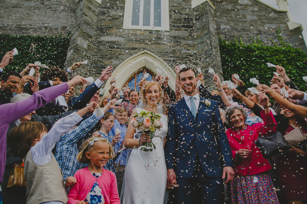 Olly and Annie's pretty summer wedding by Gather and Tides | onefabday.com