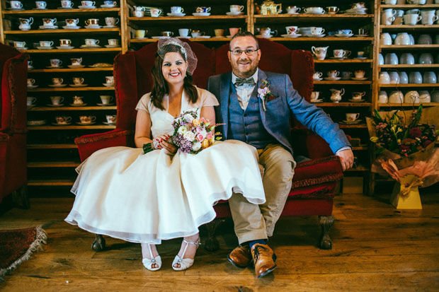 Bernie and Michael's Retro Mount Druid Wedding By Rubistyle | onefabday.com