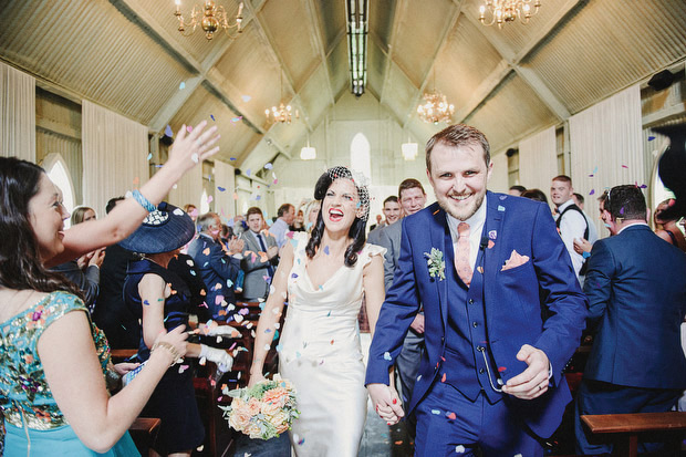 Grace and Gareth's colourful, eclectic wedding at Mount Druid by This Modern Love | onefabday.com