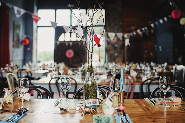 Grace and Gareth's colourful, eclectic wedding at Mount Druid by This Modern Love | onefabday.com