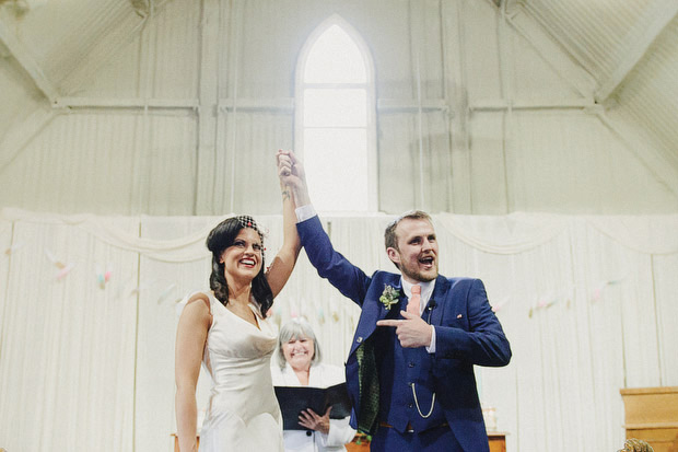 Grace and Gareth's colourful, eclectic wedding at Mount Druid by This Modern Love | onefabday.com