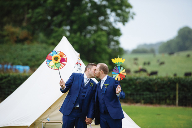 Dermot and Cathal's Colourful Wedding at Loughcrew House and Gardens | onefabday.com