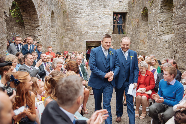 Dermot and Cathal's Colourful Wedding at Loughcrew House and Gardens | onefabday.com