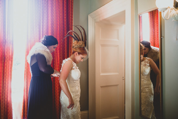 Keelin and Tristan's Stylish Ballyvolane Wedding by Katie Farrell Photography | onefabday.com