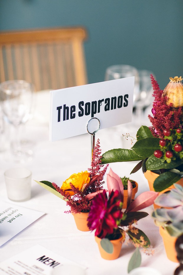 Wedding Table Name Ideas | OneFabDay.com