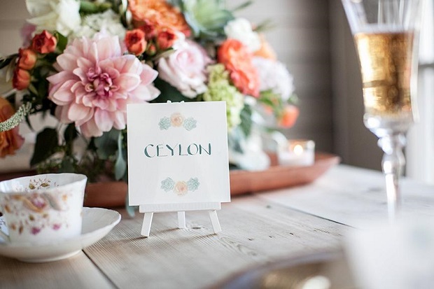 Wedding Table Name Ideas | OneFabDay.com