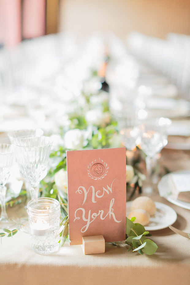 Wedding Table Name Ideas | OneFabDay.com