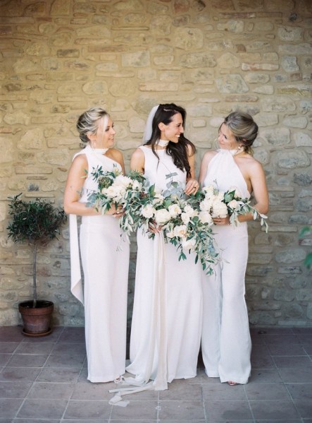 White Bridesmaid Dresses | One Fab Day