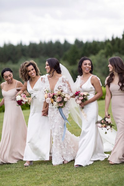 White Bridesmaid Dresses | One Fab Day