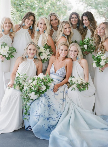 White Bridesmaid Dresses | One Fab Day