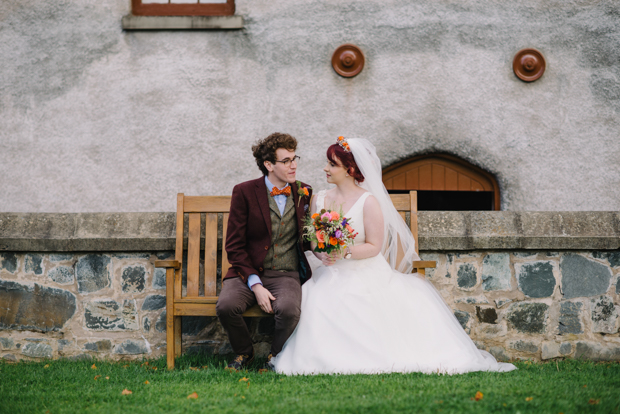 Sara and Dan's Beautiful Autumnal Wedding by Simple Tapestry | onefabday.com