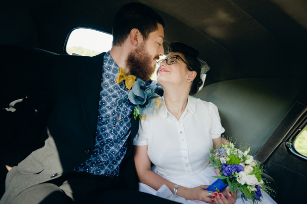 Julie and Francois' retro rock and roll wedding by Cecile Creiche | onefabday.com