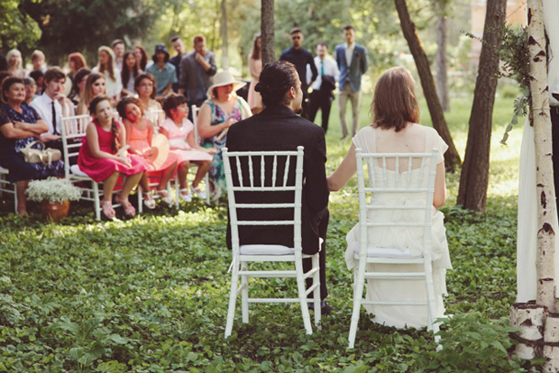 Alex and Ana's Beautiful Outdoor Wedding by Cristian Ana | onefabday.com