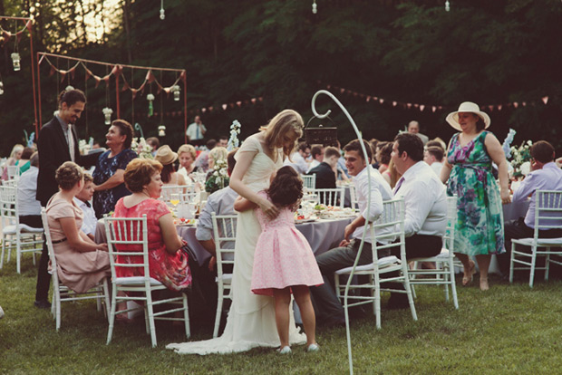 Alex and Ana's Beautiful Outdoor Wedding by Cristian Ana | onefabday.com