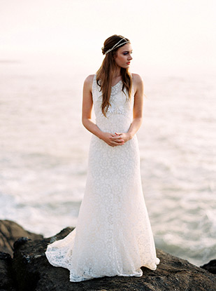 Mulholland | Elizabeth Dye Wedding Dresses | onefabday.com