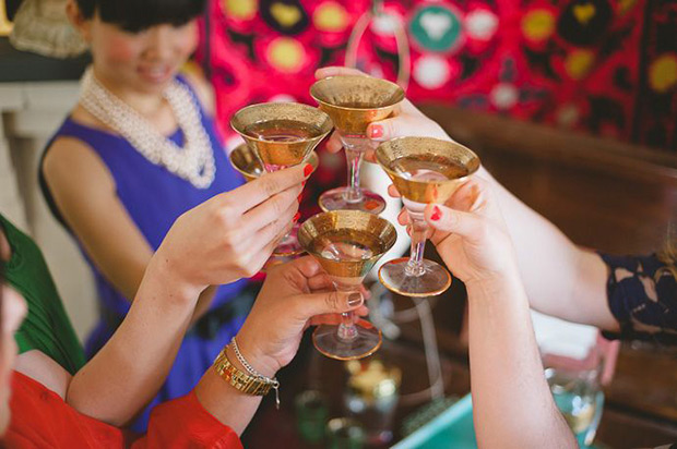 Wine and Champagne tasting | Foodie Hen Party Ideas | onefabday.com