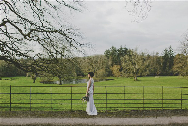 Pretty Pink and Blue wedding inspiration at Ballyvolane House by Ivana Patarcic | onefabday.com